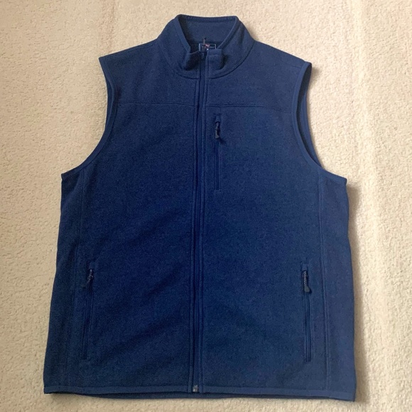 Vineyard Vines Fleece Vest - Picture 1 of 2